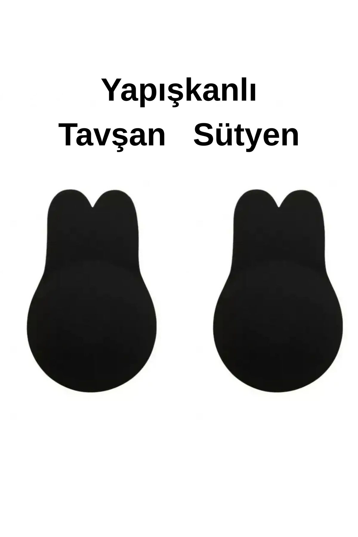 ARTUAL Kadın Straplez Yapışkanlı Silikonlu Askısız Kelebek Sütyen Önden Dolgunlaştırıcı Sihirli Arkasız