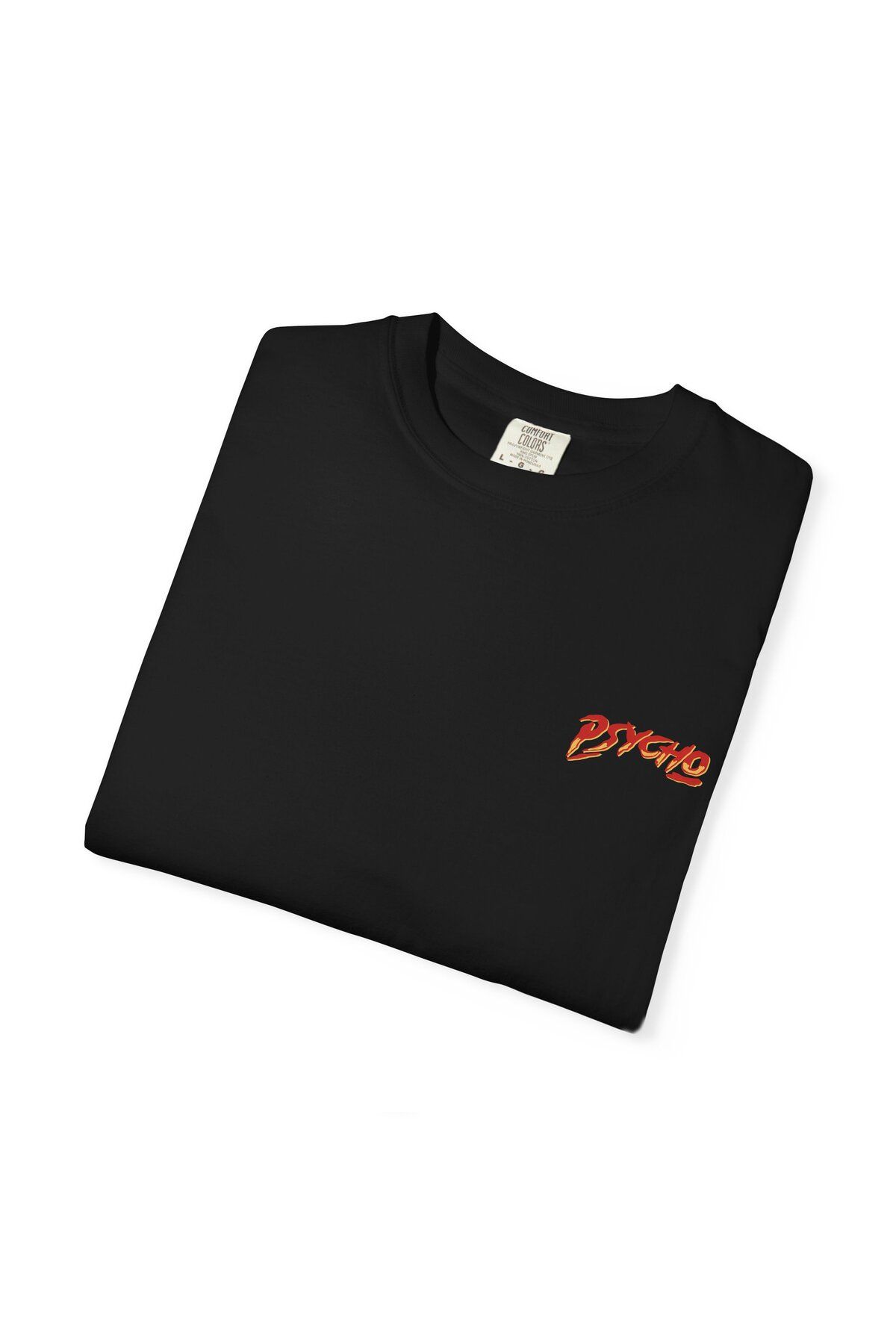 Etoile Studio Psycho Oversize Unisex Tişört | Basic Rahat Kesim Unisex Model