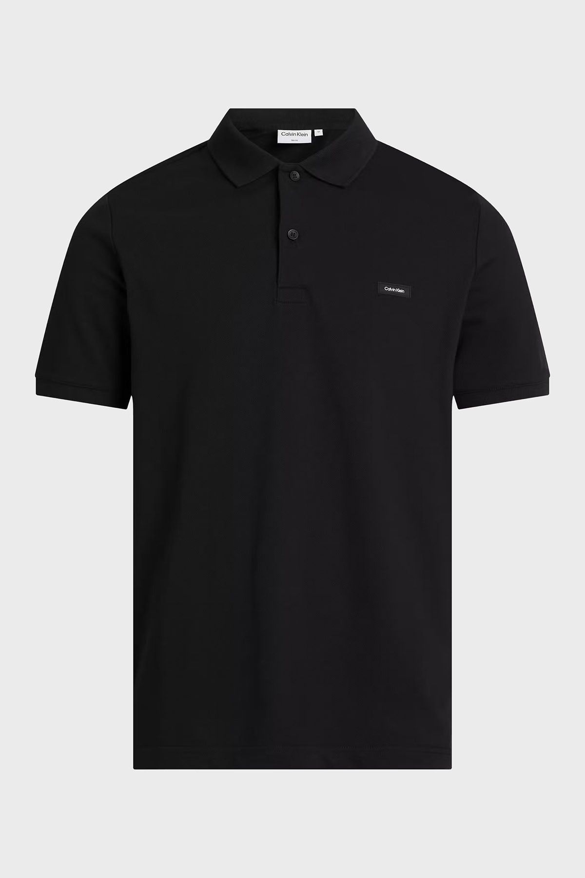 Calvin Klein Streç Pamuklu Regular Fit Düğmeli Polo Yaka T Shirt K10K111674BEH Erkek POLO YAKA T SHİ