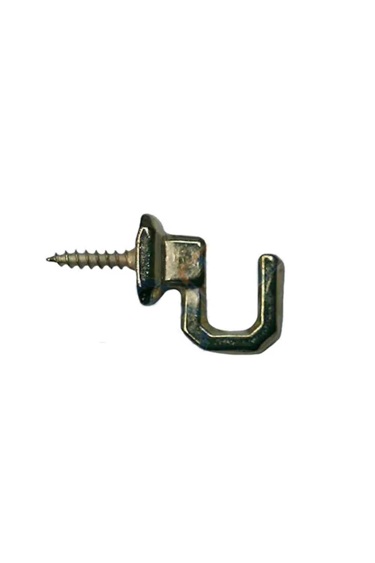 EZ SHOP Vidalı Kanca, Askı Küçük - 15x18mm, Sarı - 1 Adet
