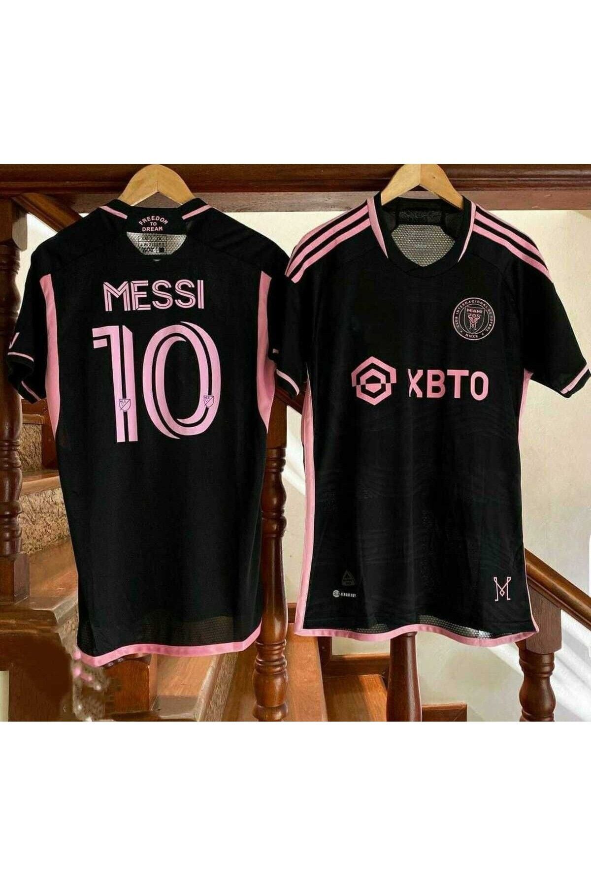 FEEL STYLE İ.n.t.e.r Miami 2023/24 Yeni Sezon Lionel Messi Deplasman Forması (BLACK)