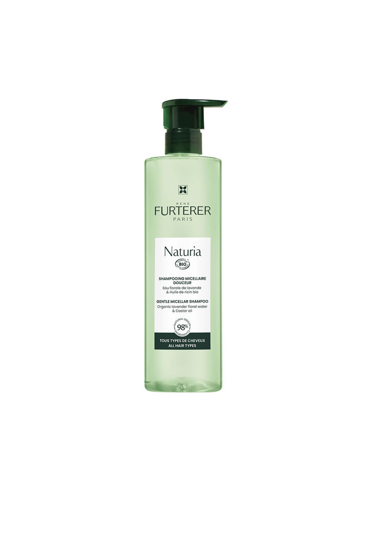 Rene Furterer-Naturia Ultramildes Mizellenshampoo Ohne Sulfate 400 ml 1