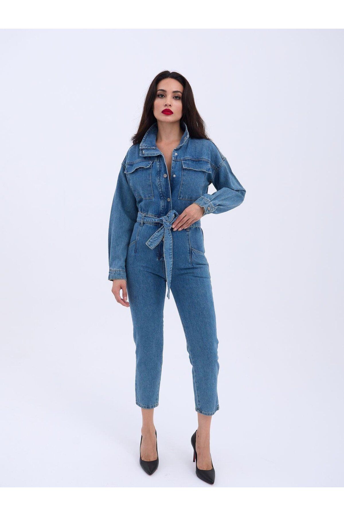 ARUZ MODA 5736 KOT TULUM-MAVİ