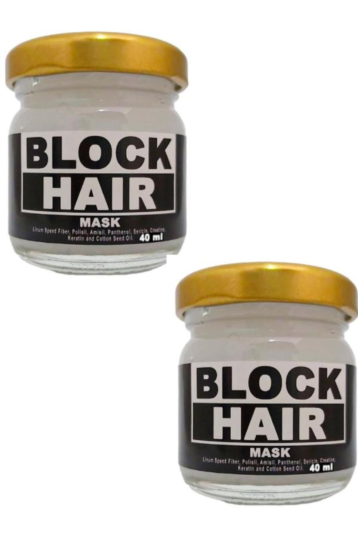 Caraboa Block Hair Saçlarınıza Derinlemesine Bakım Ve Canlılık Maskesi Kremi 40 ml X 2 Adet