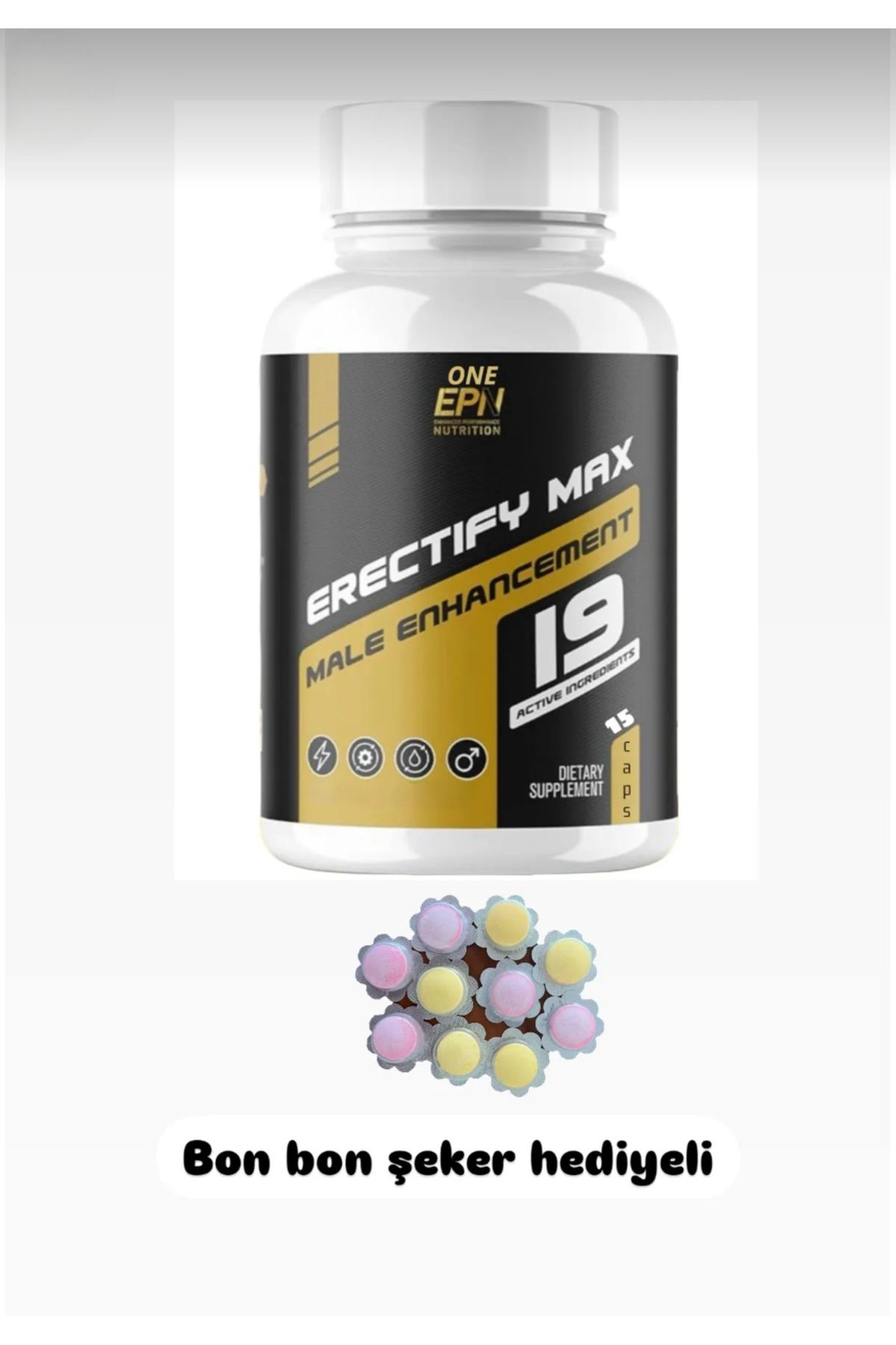 Bitkideresi One Epn ERECTIFTY MAX MALE ENHANCEMENT 15'li kapsül