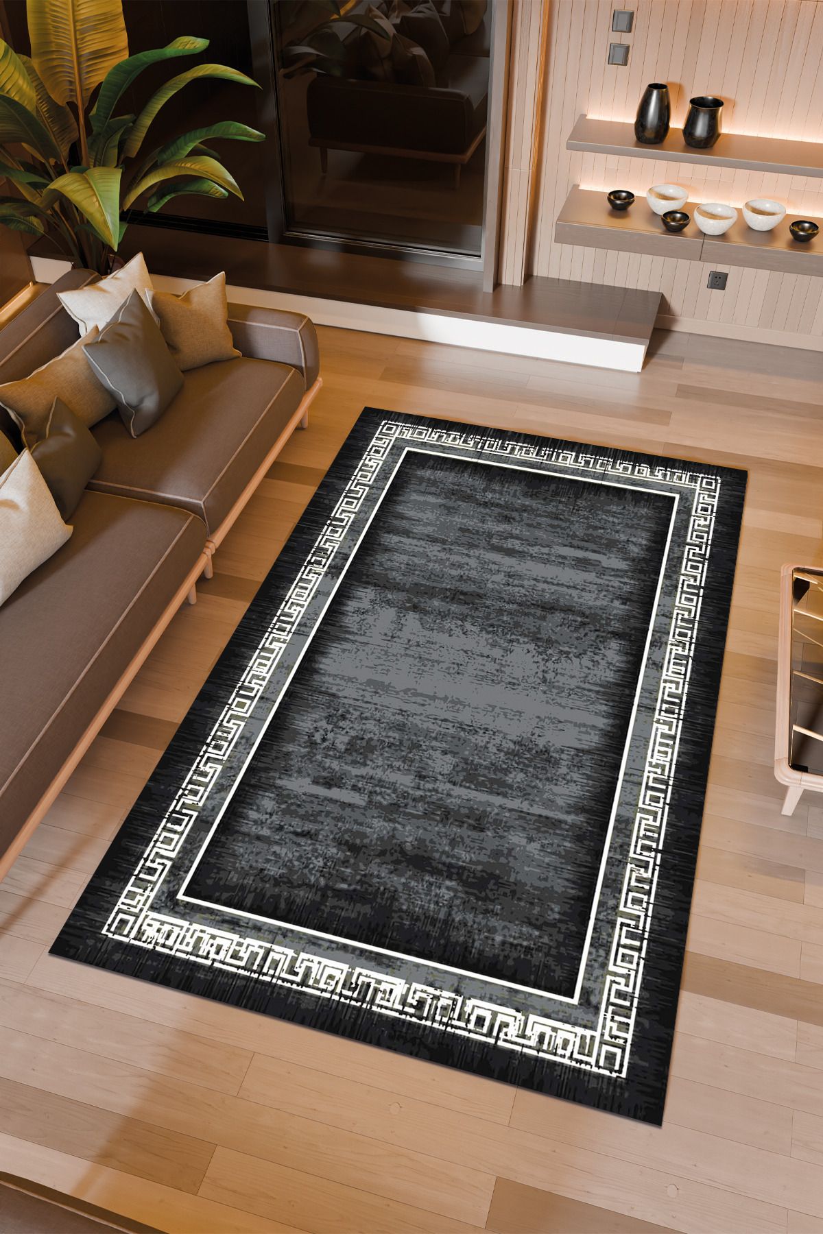 Halıcıoğlu home Dijital Baskı Makinede Yıkanabilir Kaymaz Taban Salon Halısı Yatak Odası Halısı & Yolluk Modelleri