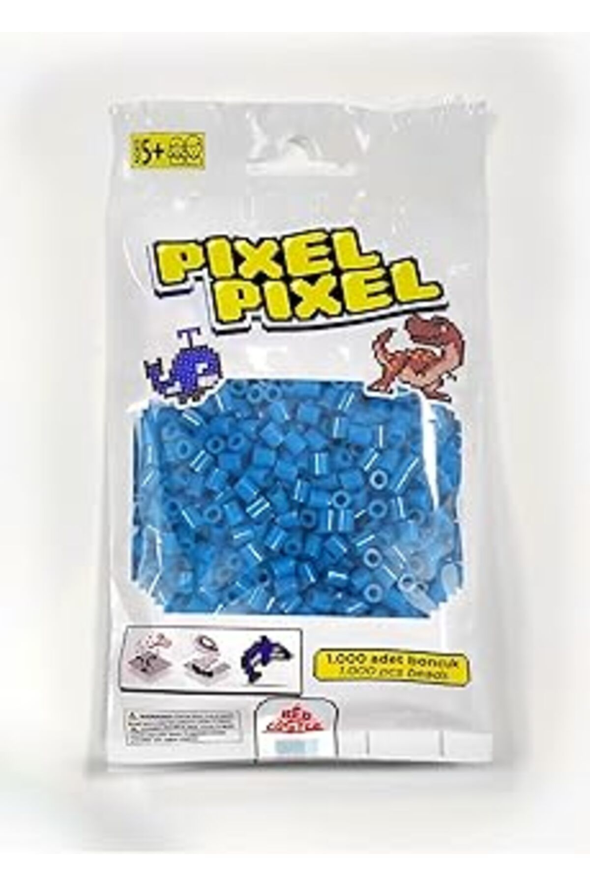 Hepta Collection Red Castle 1000'Lik Midi Boncuk(Mavi)-Blue Actıvıty Beads (1000 Pcs)