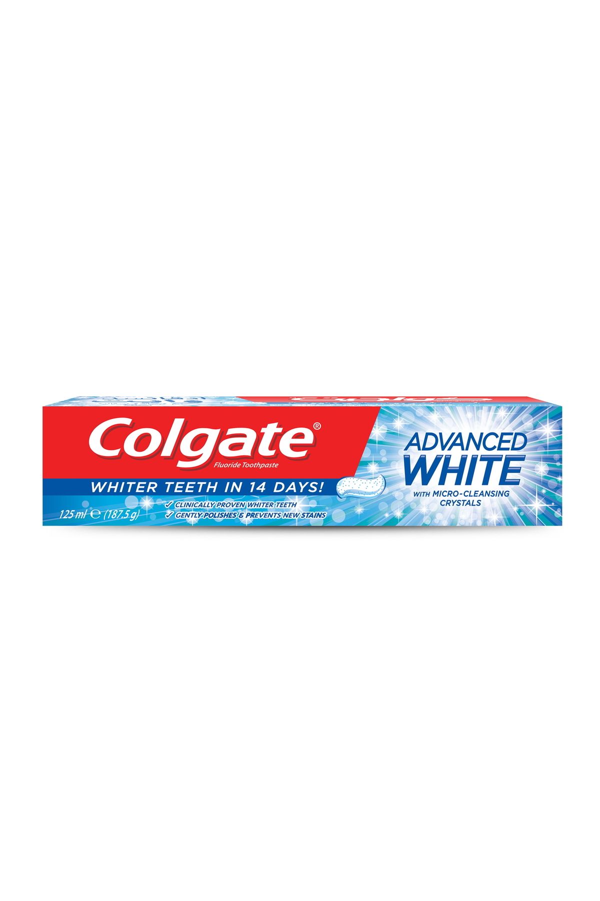 Colgate-Advanced White With Micro-Cleansing Crystal Toothpaste 125 ml 3