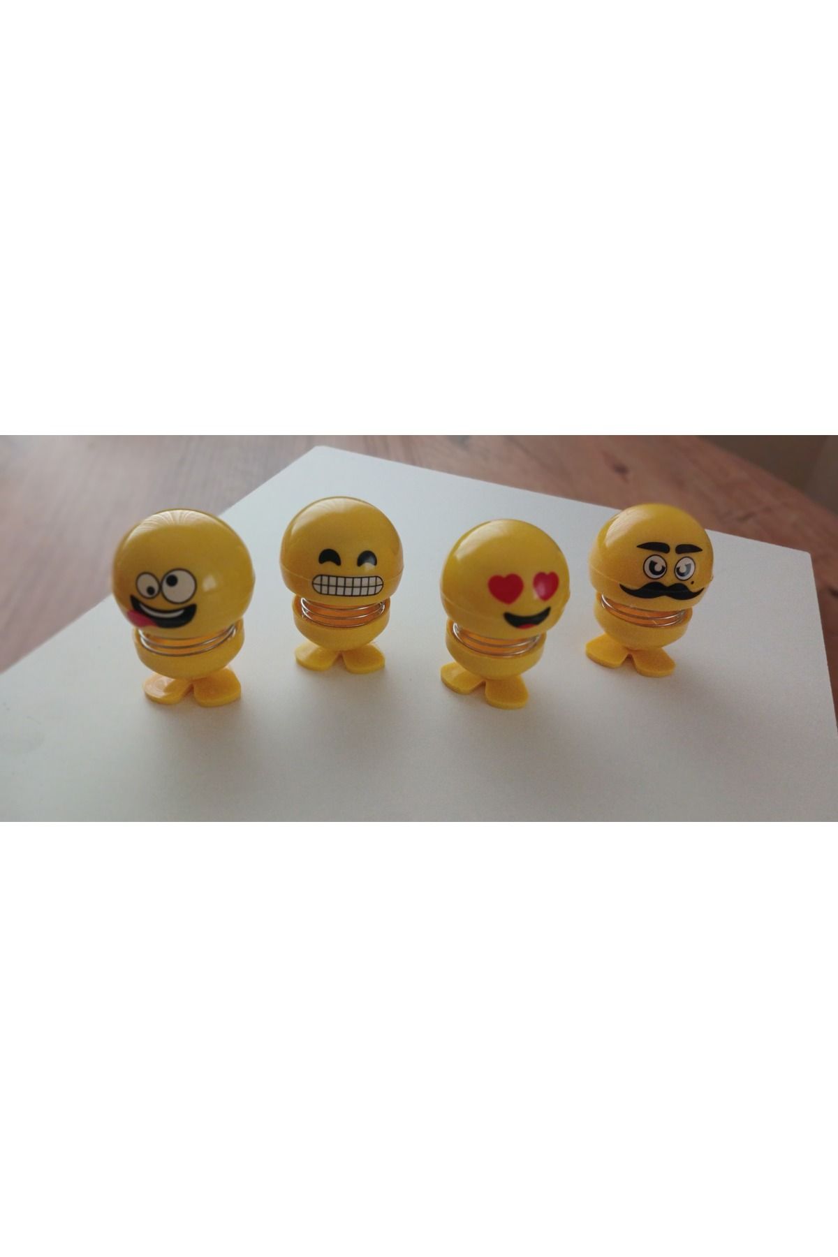 doref Doruk Zıp zıp emoji kafalar 4'lü set