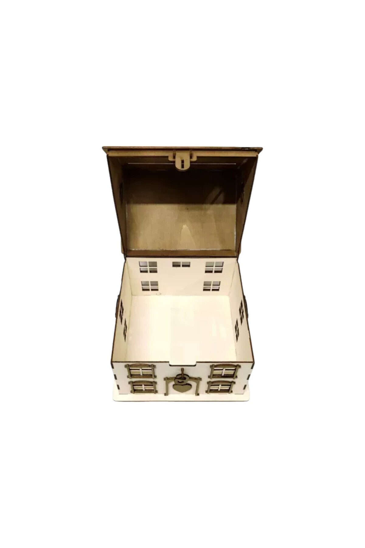 OEM-Wedding gift box, wedding envelope box, wooden gift box, wedding money box, 30x30x30cm 4