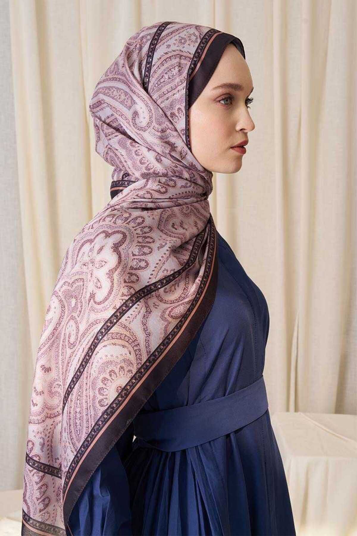 Madame Polo hıstorıcıal vıctorıan desen şal - bej
