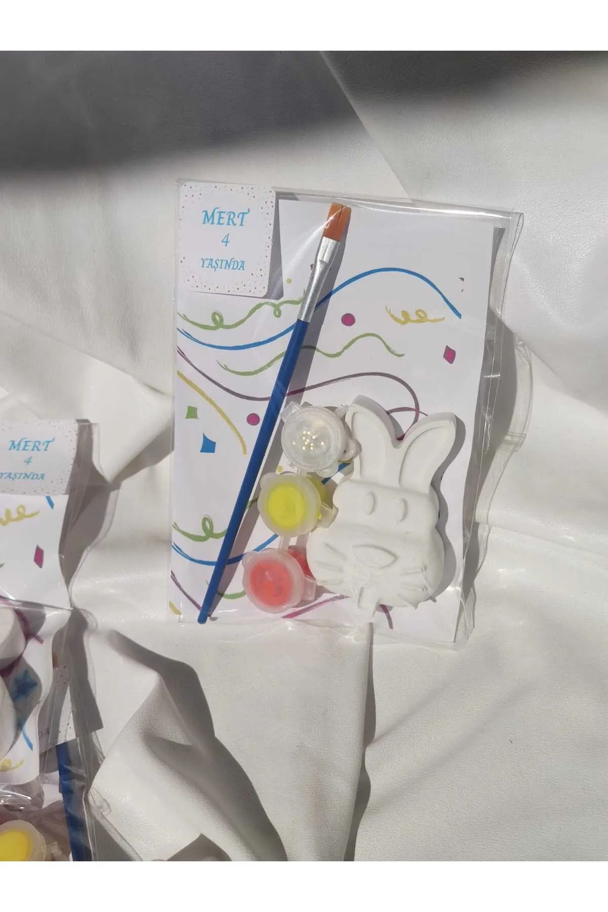7nisan TAVŞAN / boyayın seti, kendin yap, dıy, doğum günü hediyesi, tatil hediyesi, 10 ADET