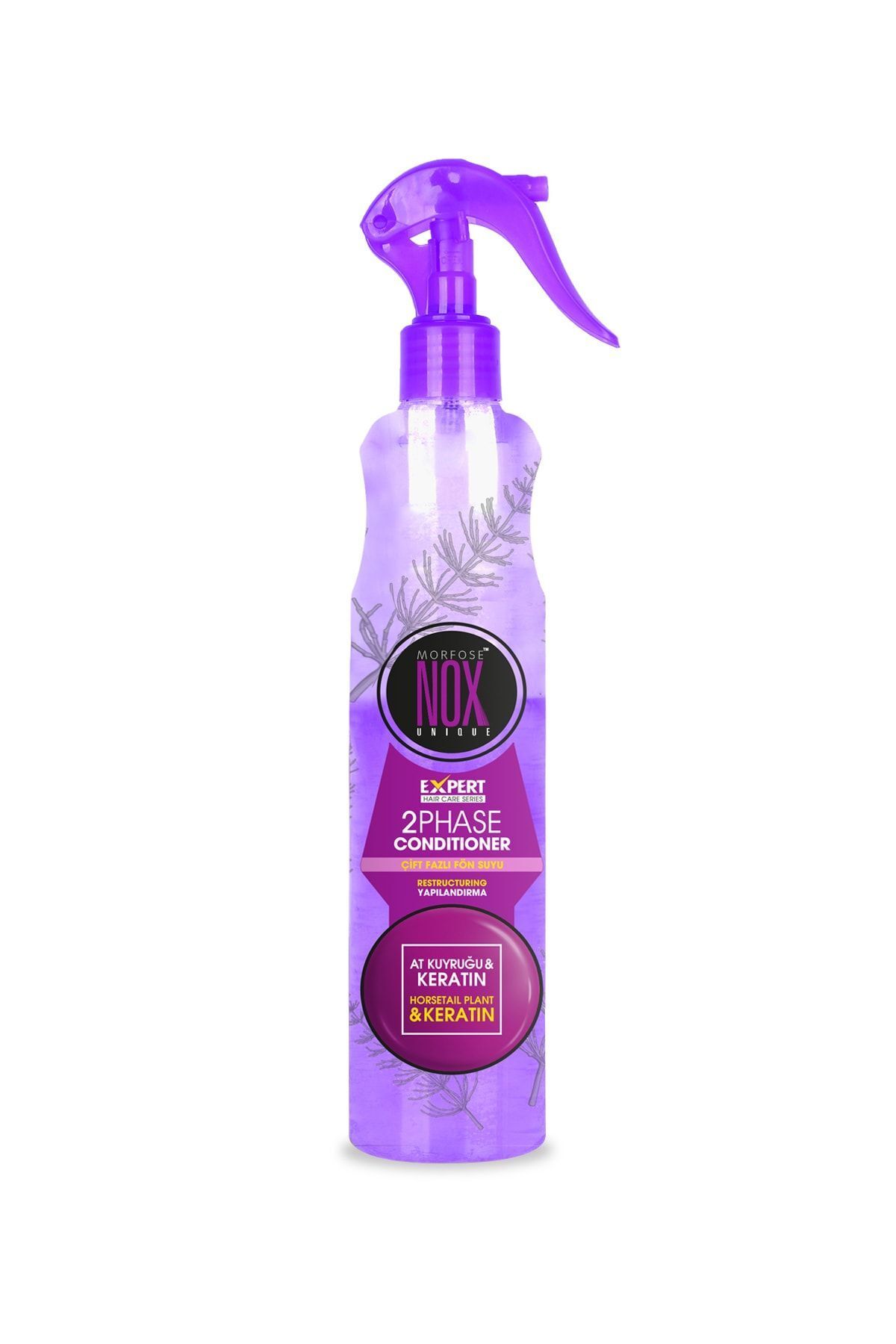 Nox Çift Fazlı At Kuyruğu Ve Keratin Fön Suyu 400 ml