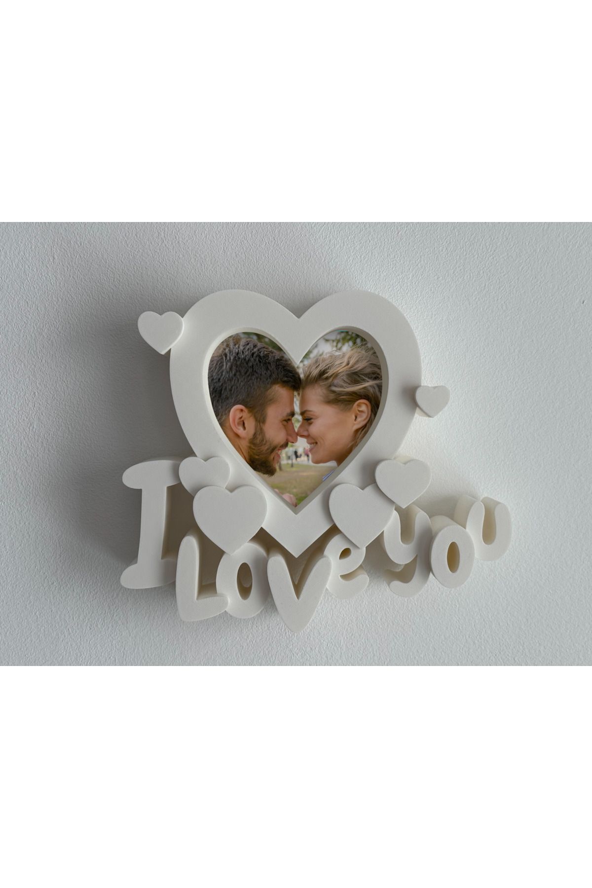 FMA Seni Seviyorum (I Love You) Kalp Desenli Çerçeve