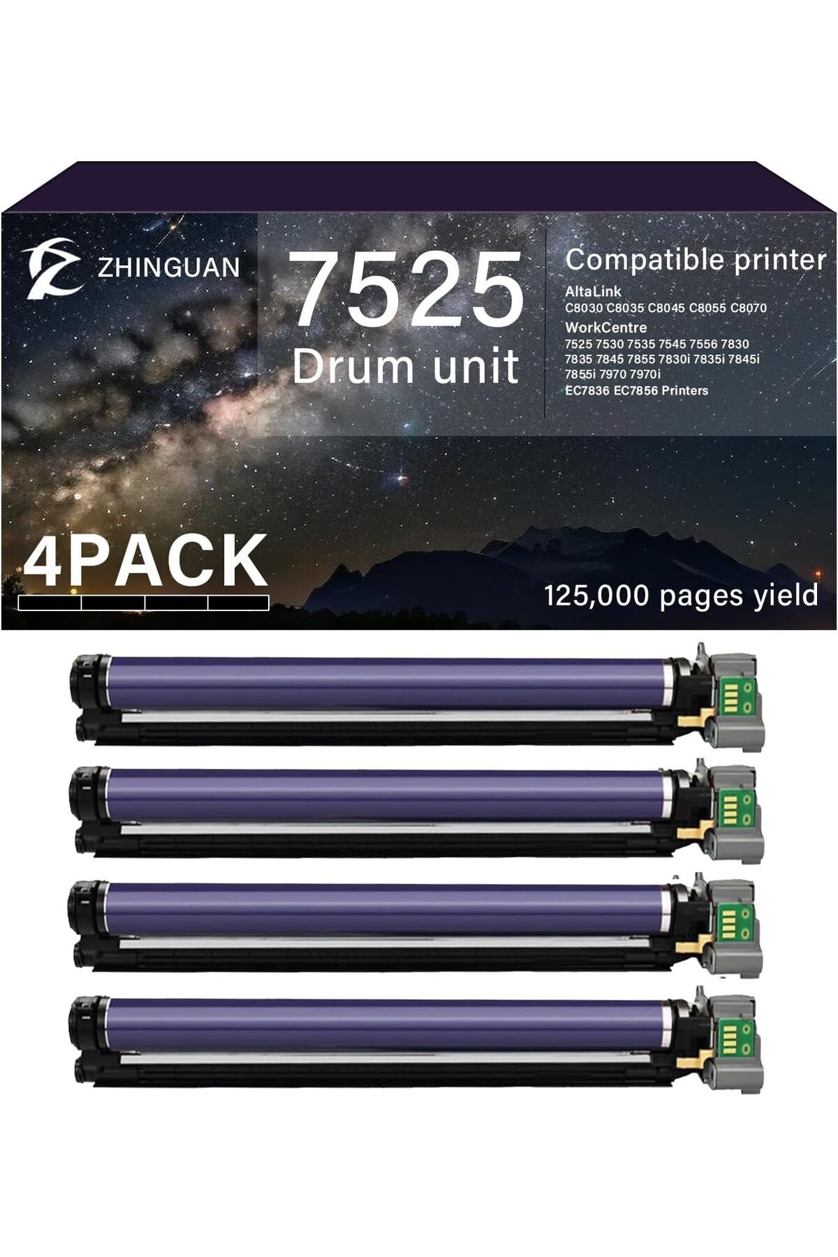 Xerox MUADİL Drum Unit for 7525 7830 Imaging Unit Xerox 7525 7530 7535 7545 7556 7830 7835 7845 7855