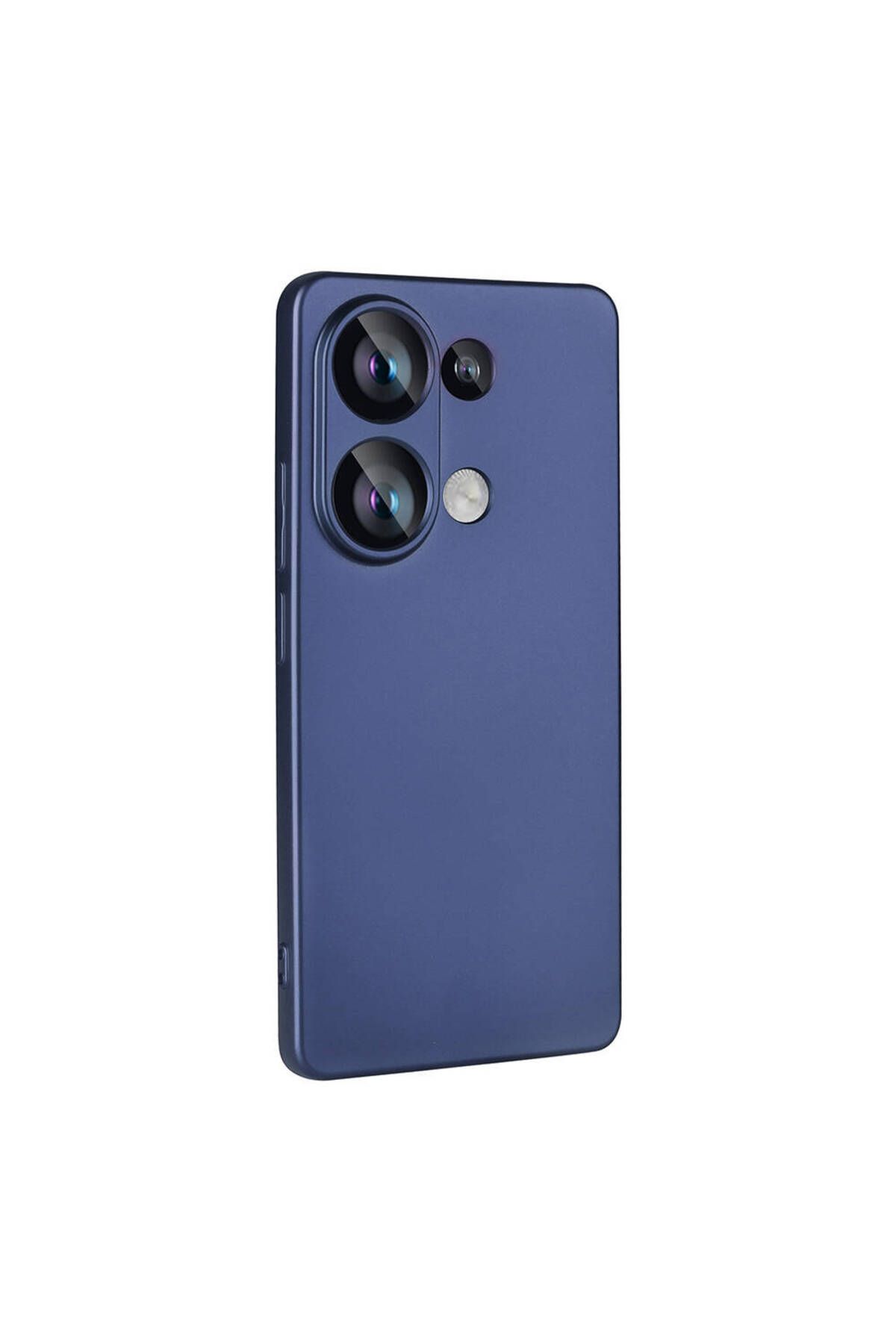 HTstore Xiaomi Uyumlu Redmi Note 13 4G Kılıf Zore Premier Silikon Kapak-Lacivert