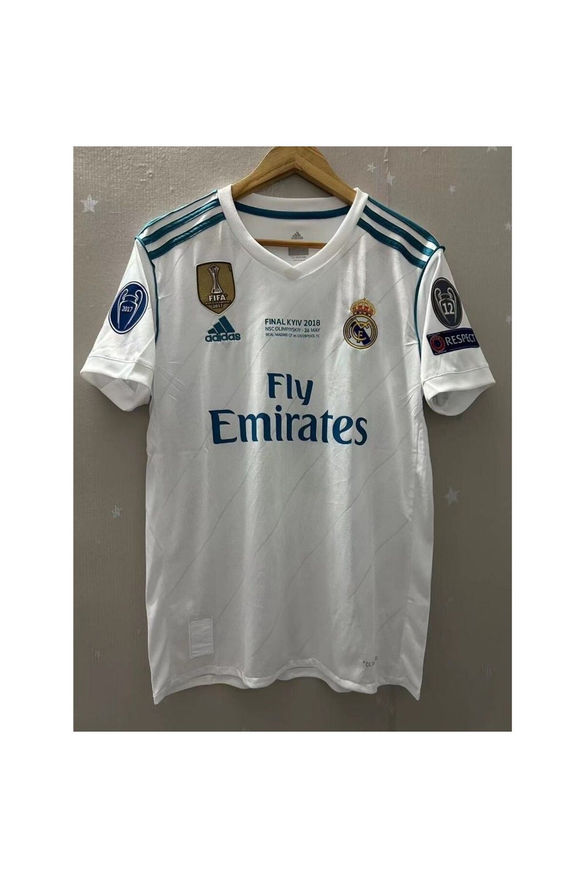 yenteks Real.Madrid.Sergio Ramos 2018 Şmapiyonlar Ligi Yetişkin Forma