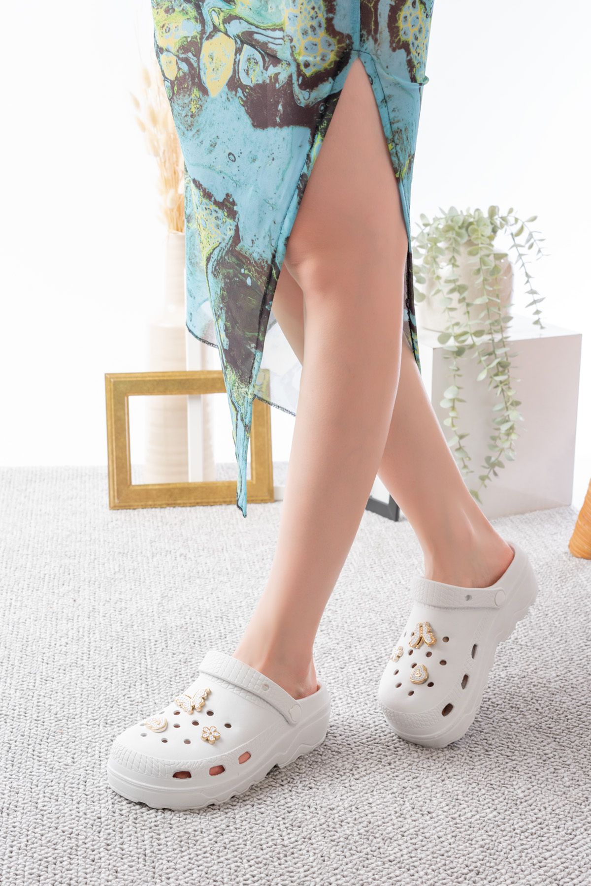 Slipcat-Massage Sole High Scale Sea Sabo Doctor Nurse Hospital Comfort Sandals 2