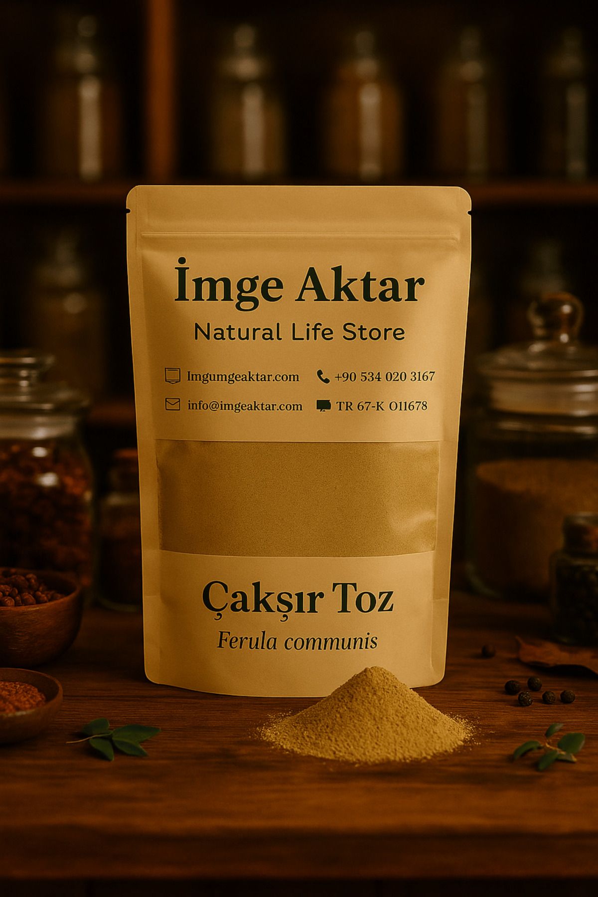 İmge Aktar Çakşır Kökü Toz 100g