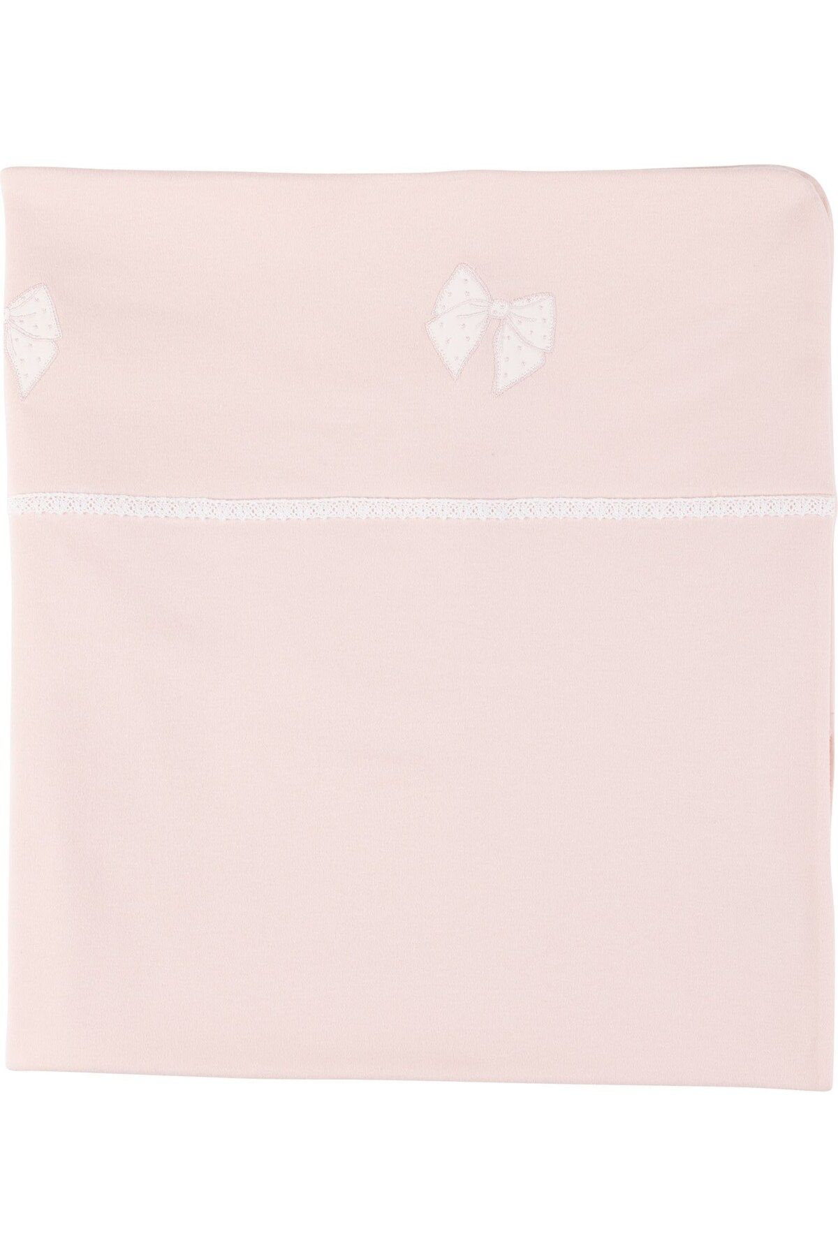 İdilbaby&Mamino İDİLBABY&MAMİNO kız bebek 90x90 %100 pamuk penye battaniye