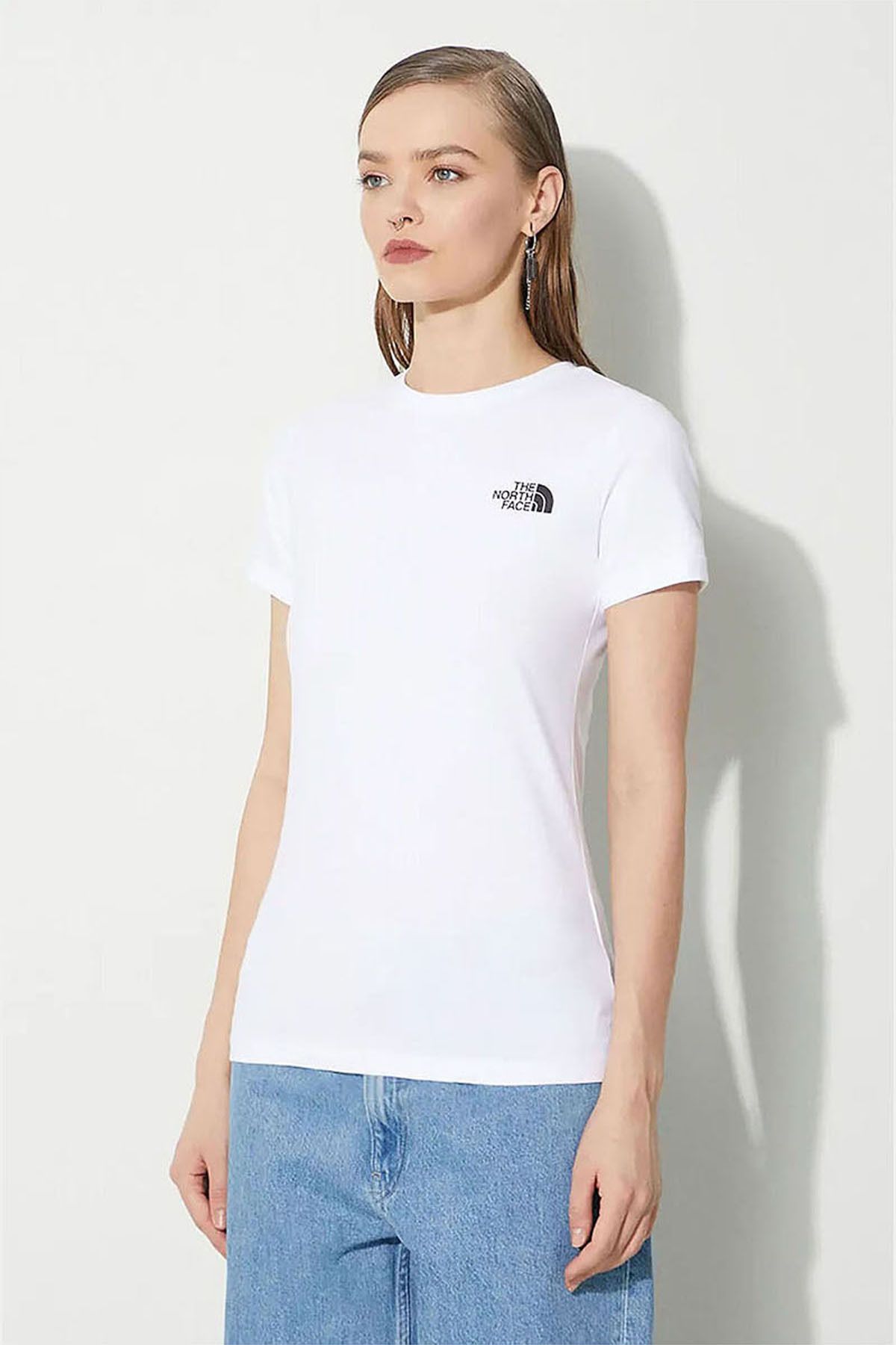 THE NORTH FACE Kadın T-Shirt Ss Box Nse Slitee Nf0A87Nmfn41