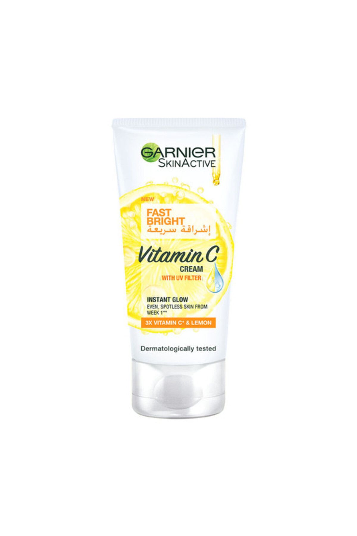 Garnier-SKIN ACTIVE FAST BRIGHT VIT C FACE WASH 100 ML + SKIN ACTIVE FAST FAIRNESS DAY CREAM 50 ML 3