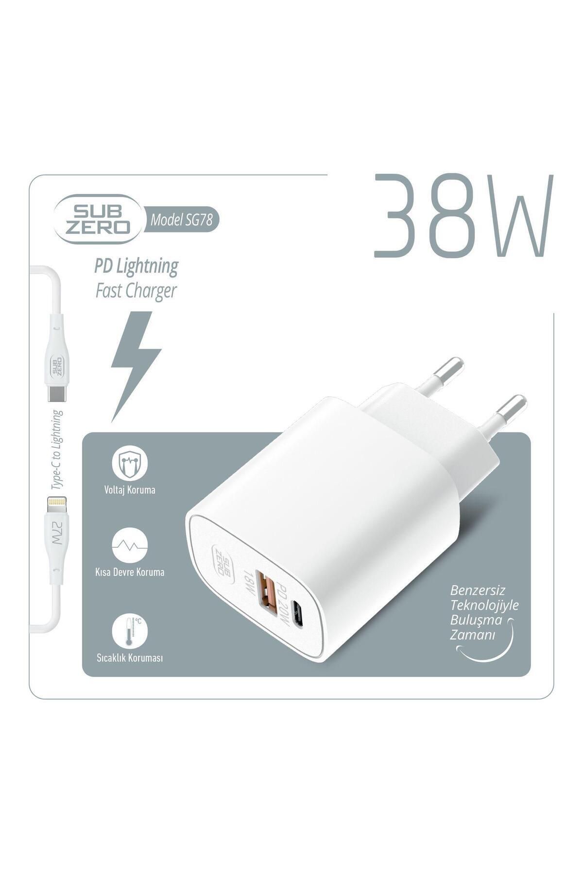 hope try SG78 38W Usb/Pd Girişili Ligtning Fast Şarj Aleti