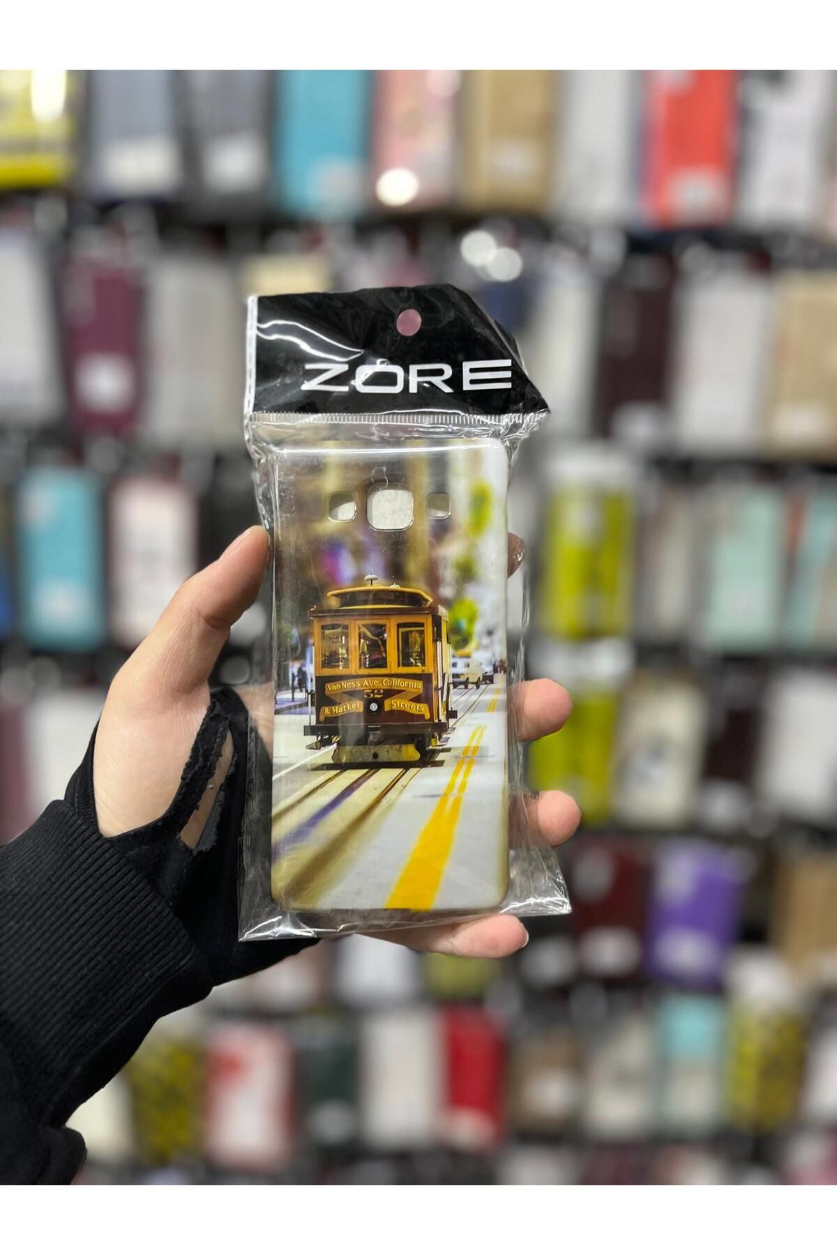 zore Samsung A5 Şehirli Silikon