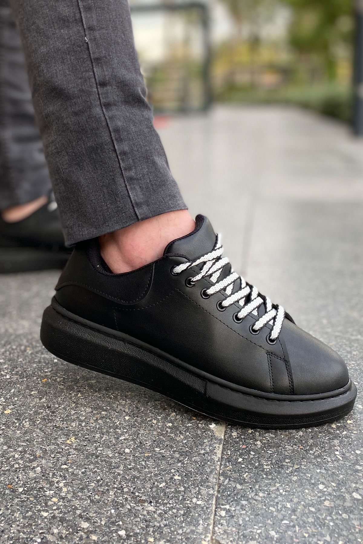 Luis Toronto LT107 FULL SIYAH Erkek Sneaker