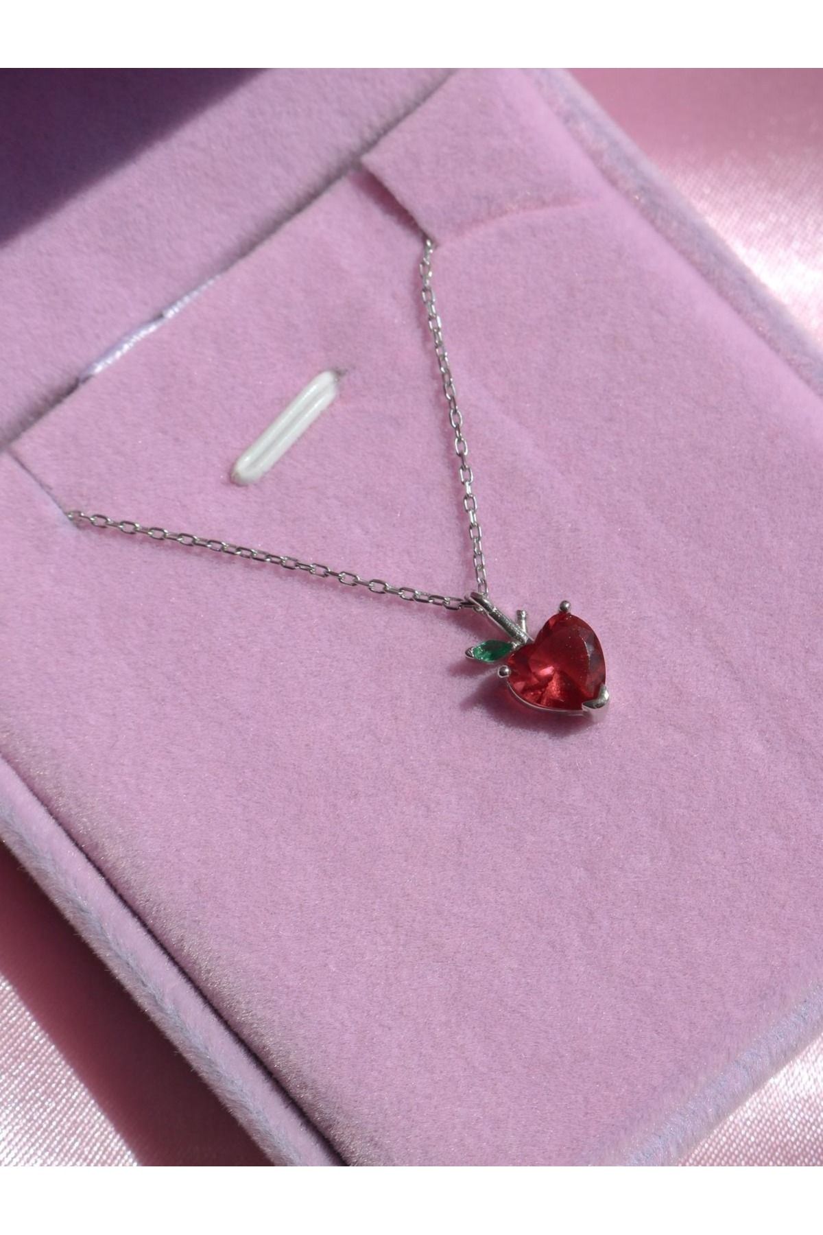 Reorah Collection Minimal Elma 925 Gümüş Kolye