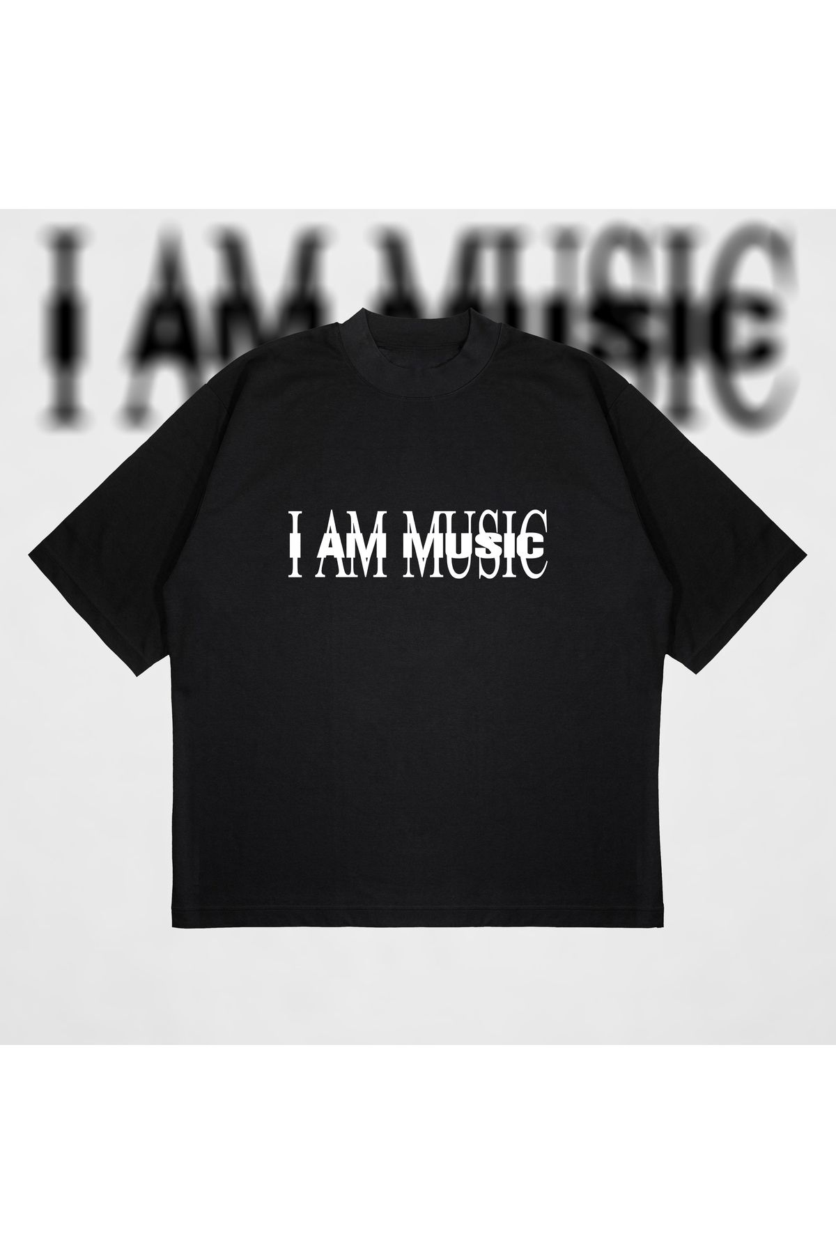 Tarzsokak Suicideboys I Am Music Boxy Fit Oversize Unisex Tshirt – Baskılı Tişört |