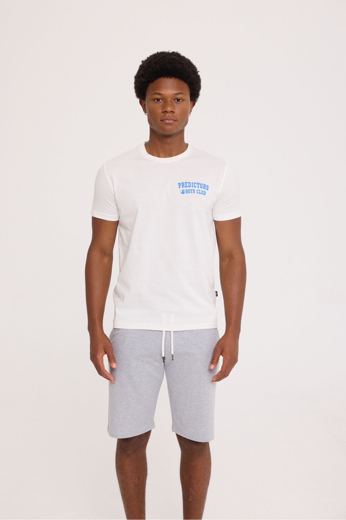 The Crow Predictor Off White Beyaz Bisiklet Yaka Erkek Tişört TC5307