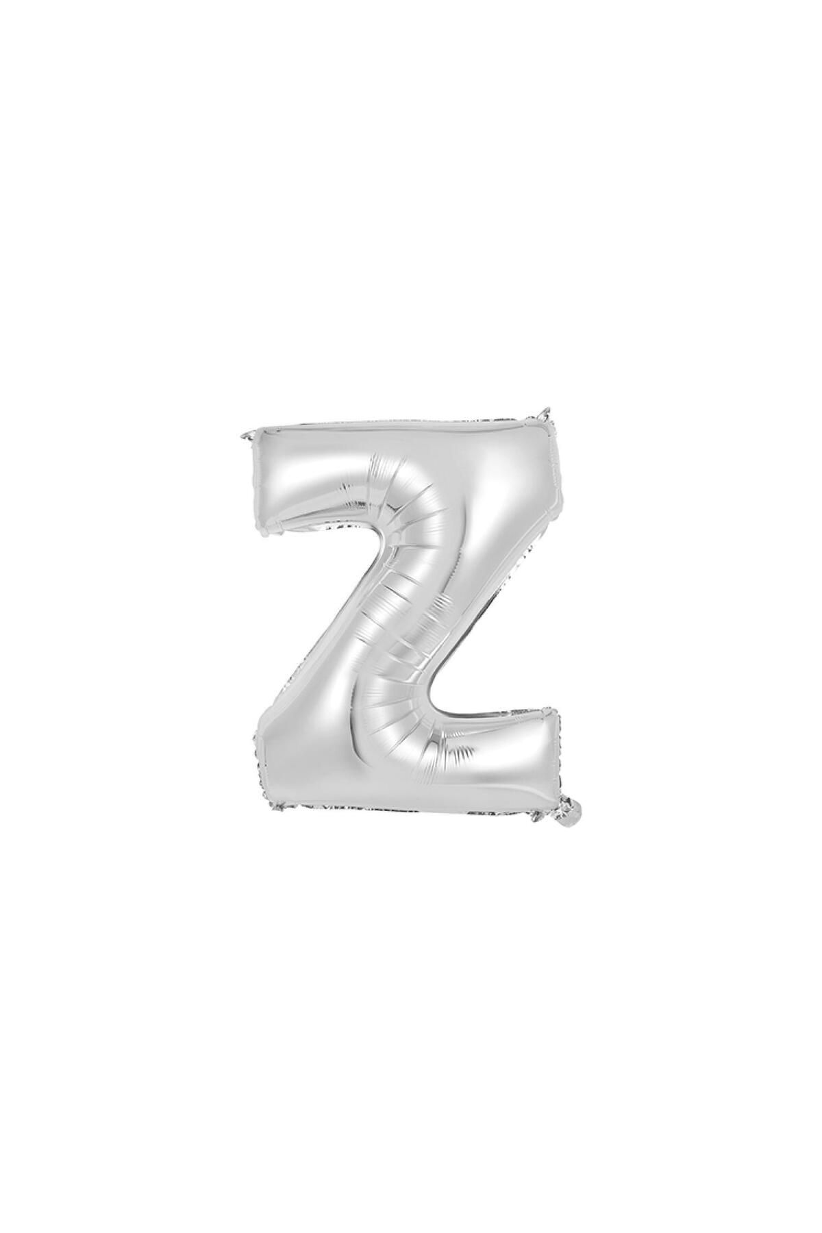 TATLI GÜNLER 26" FOLYO BALON HARF Z GÜMÜŞ-HELYUM