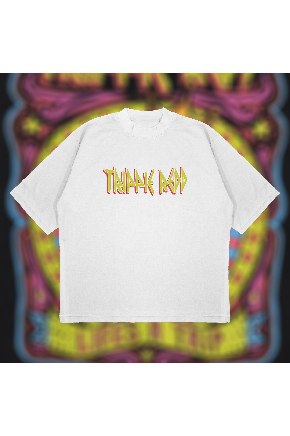 Tarzsokak Trippie Redd Oversize Unisex Pamuklu Nefes Alan Kalın Kumaşlı