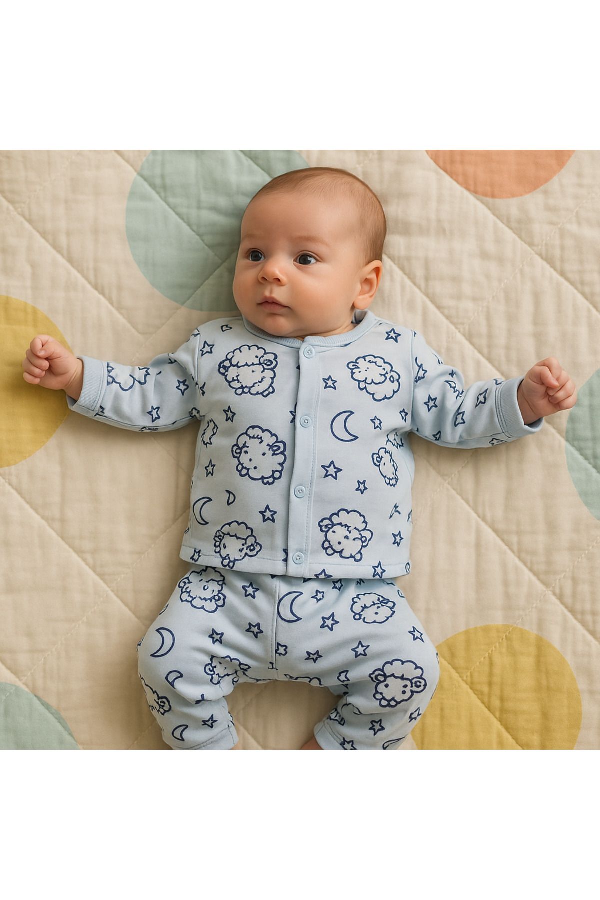 Soft kids Bebek Takım Ayıcık Baskılı