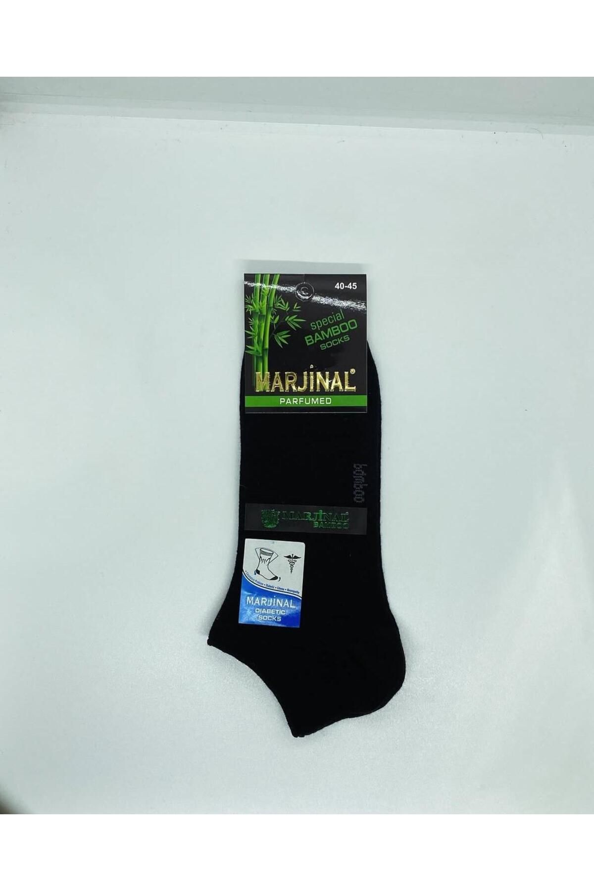 Marjinal Erkek 12'li Patik Bambu Çorap | 40-45