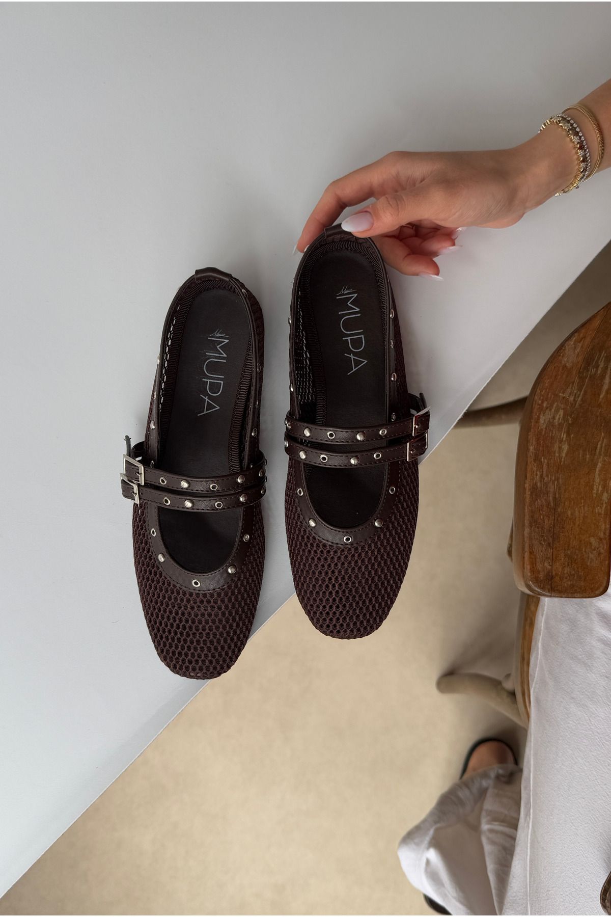 Mupa Shoes Kadın Babet ACI KAHVE