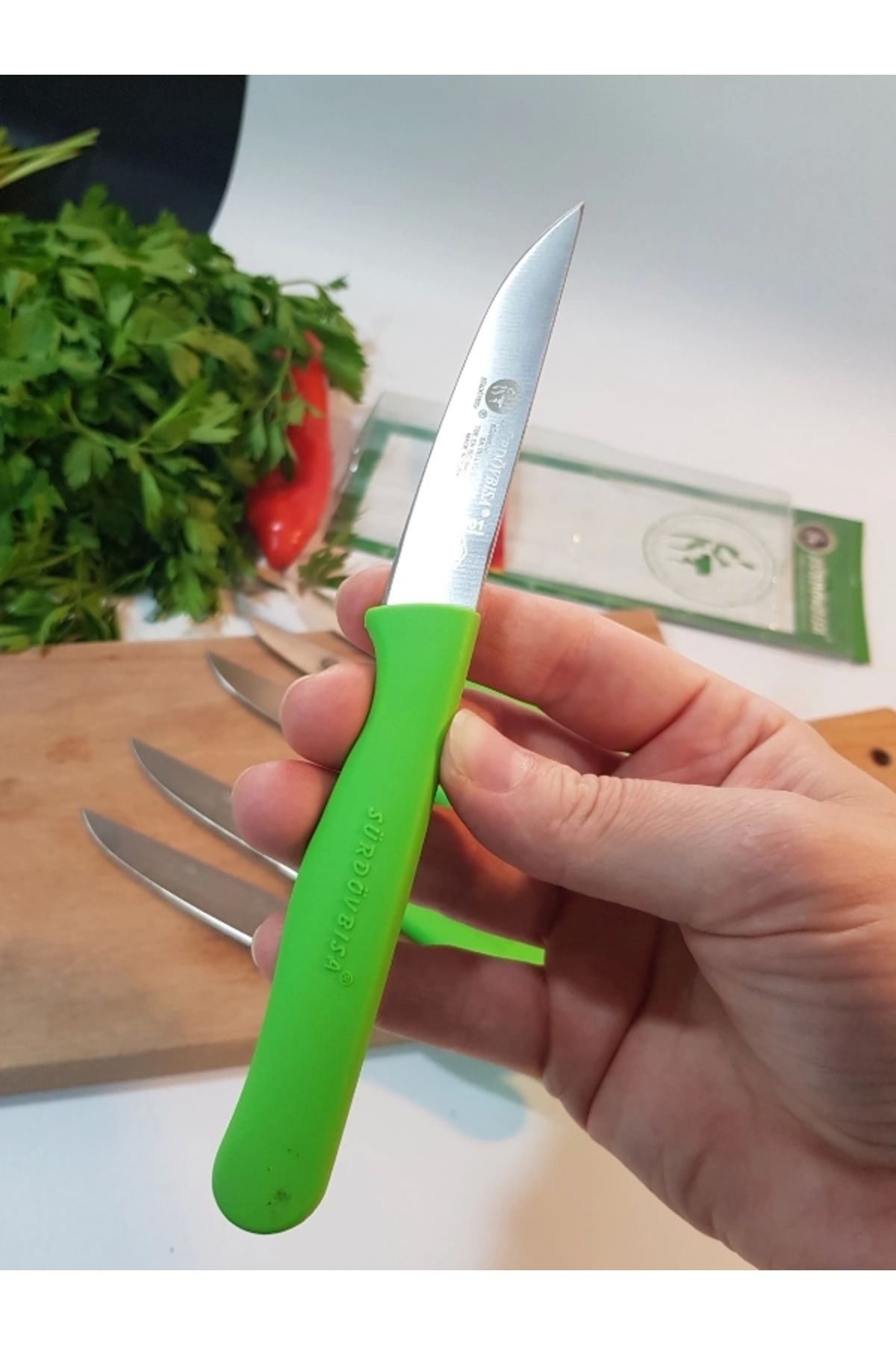 Sürbisa Meyve Takımı Yeşil (6'lı)61007 7.0 cm