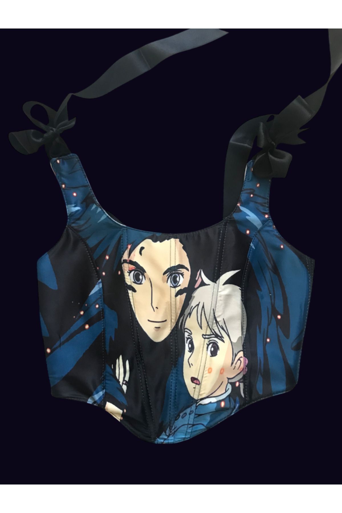 KSDESIGN Anime desen balenli korse büstiyer