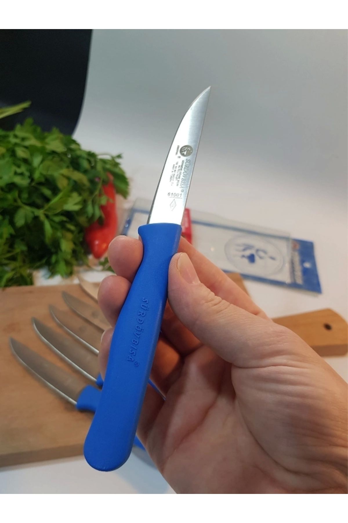 Sürbisa Meyve Takımı Mavi (6'lı)61007 7.0 cm
