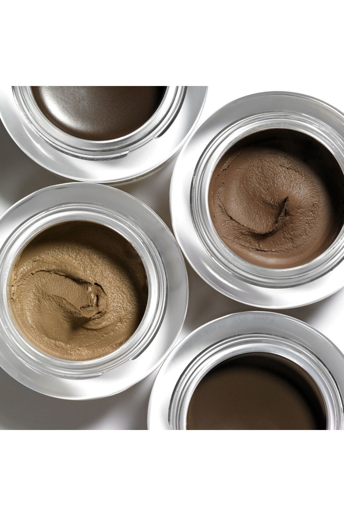 ELF-Pomade for eyebrows/ Gel eyeliner e.l.f Cosmetics Lock On Liner&Brow Cream Light Brown, 5.5g 3
