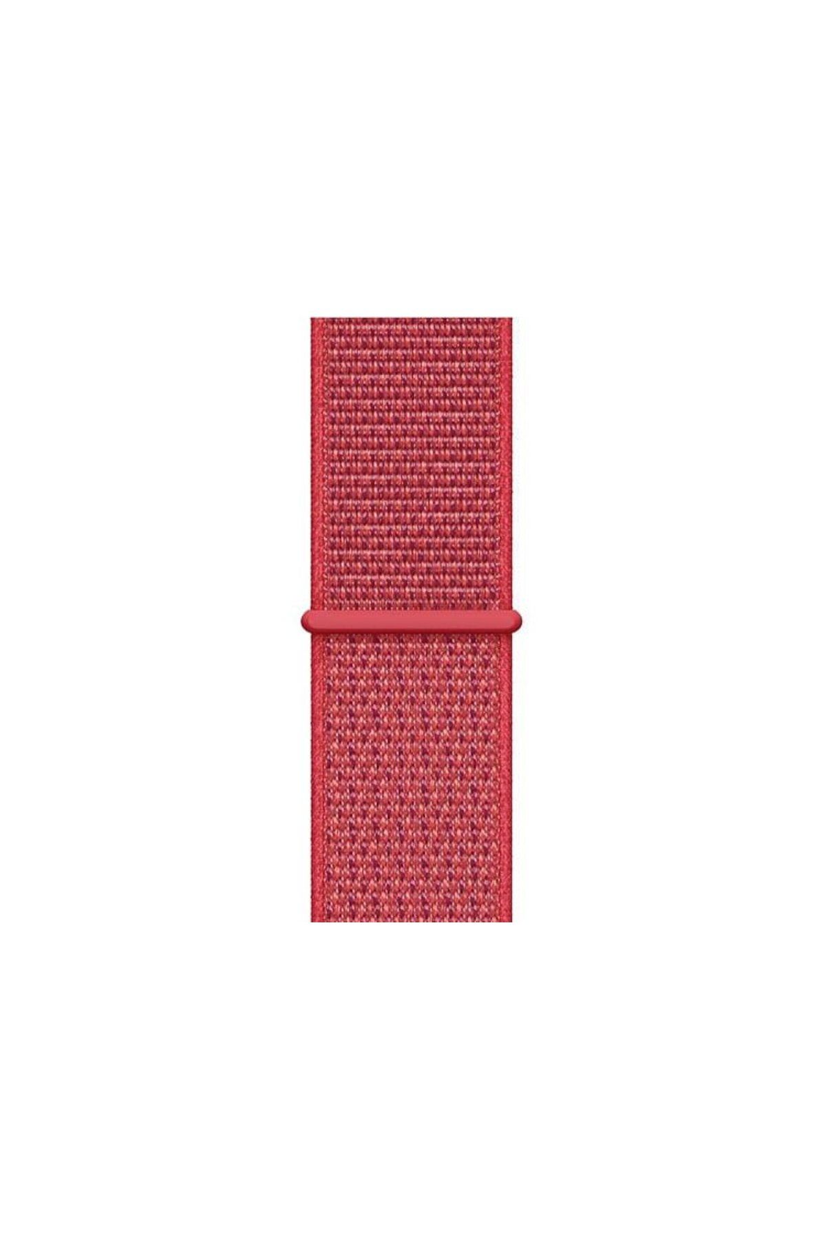 REDz Accessories-Sport Strap, Compatible with Apple Watch, Textile, Red - 38/40/41 mm 3