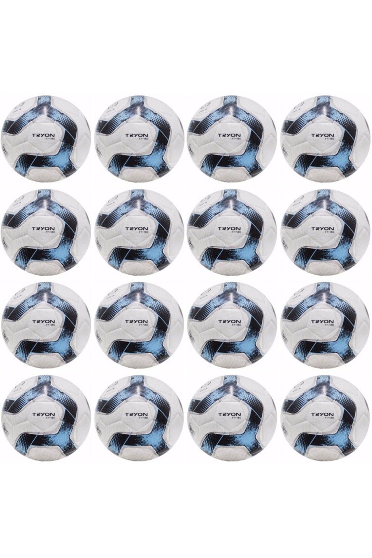 TRYON Ft-180 Mavi Futbol Topu 4 Numara 16 Adet (1 KOLİ)