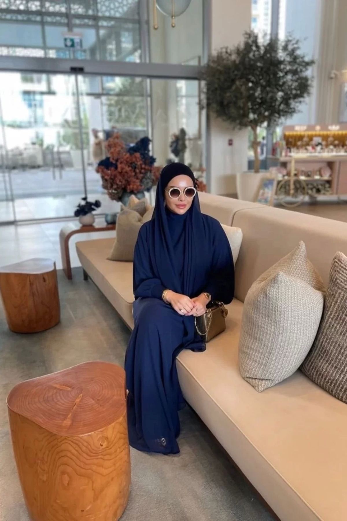 LADRANS BOUTİQUE Queen Krep Şifon Şal