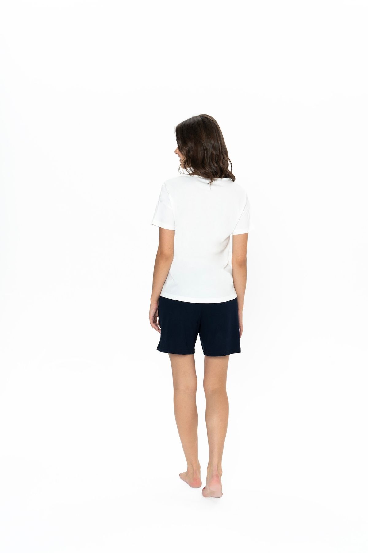 U.S. Polo Assn. U.S. Polo Assn. U.S. Polo Assn T-SHİRT-ŞORT Yazlık Pijama Takımı BNNTO.2.MR.0.KT0.N0.G.1