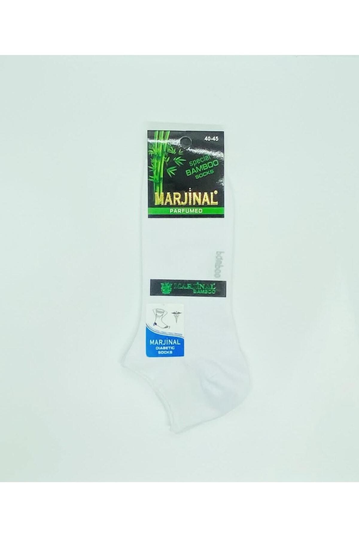 Marjinal Erkek 12'li Patik Bambu Çorap | 40-45