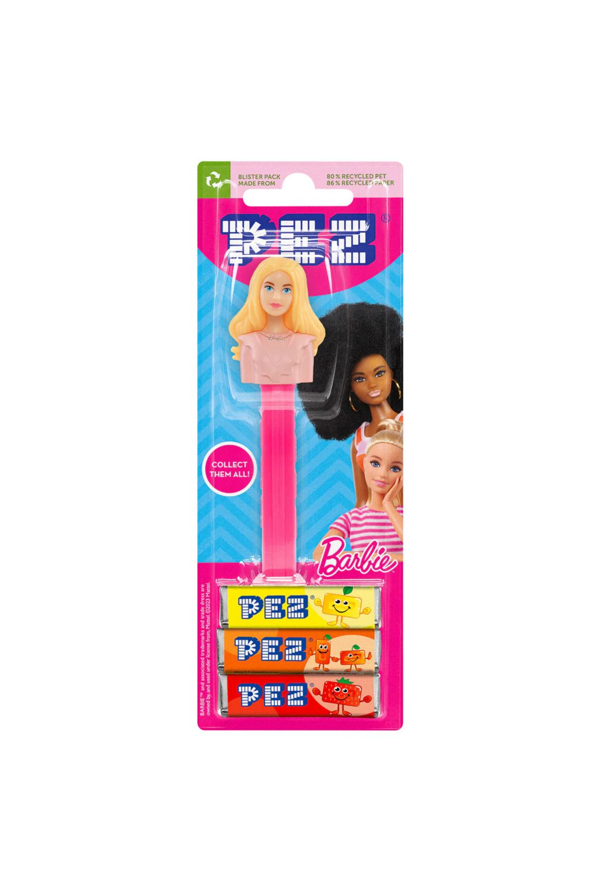 Barbie Pez Oyuncaklı Şeker Blonde
