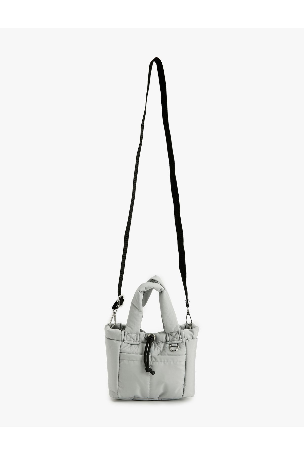 Koton-Inflatable Crossbody Bag with Handle Removable Strap 3