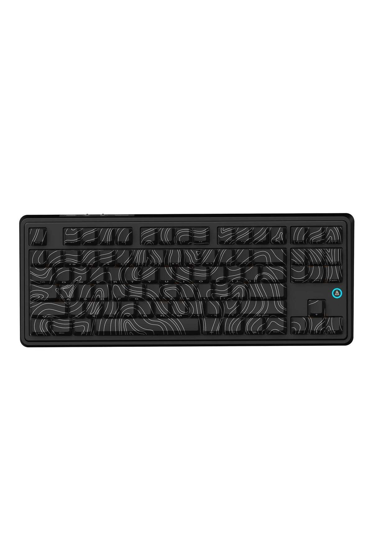 Ajazz AK870 Plus 3 Bağlantı Modlu Mekanik Klavye RGB- Avocado Switch