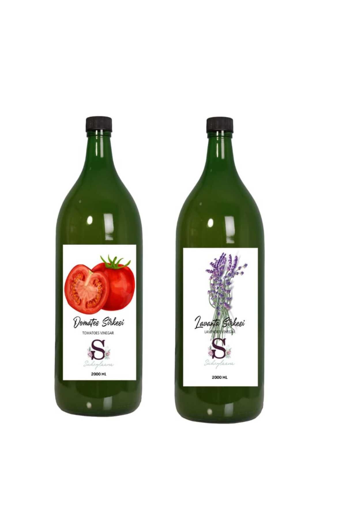 Süheylaana Doğal Domates Sirkesi 2000 Ml - Doğal Lavanta Sirkesi 2000 Ml